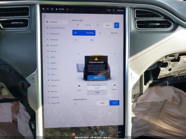 5YJXCAE25GF001758 Tesla MODEL X