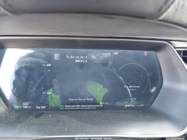 5YJXCAE25GF001758 Tesla MODEL X