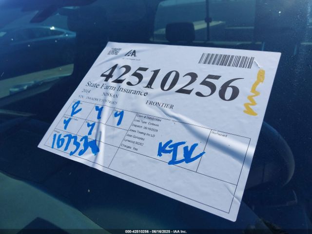 1N6AD0CU5EN741825 Nissan Frontier