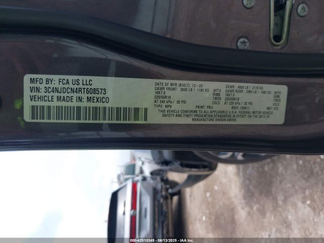 3C4NJDCN4RT608573 Jeep Compass Limited 4x4