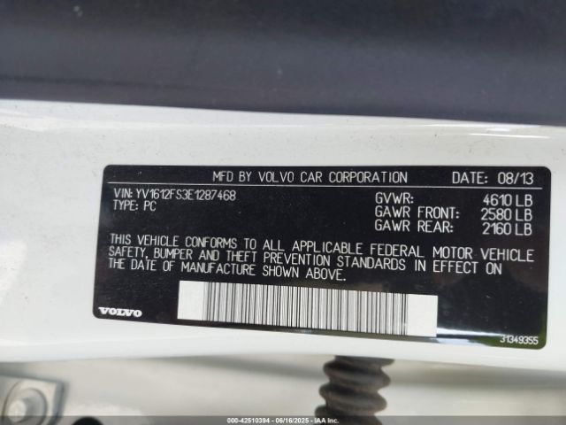 2014 VOLVO S60 YV1612FS3E1287468 Photo 8