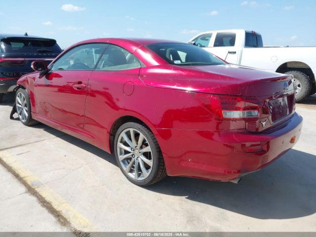 2014 LEXUS IS 250C JTHFF2C27E2531692 Photo 2