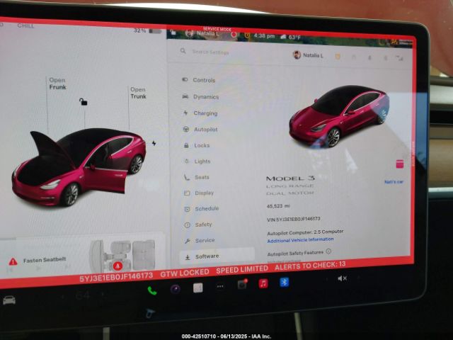 2018 TESLA MODEL 3 5YJ3E1EB0JF146173 Photo 6