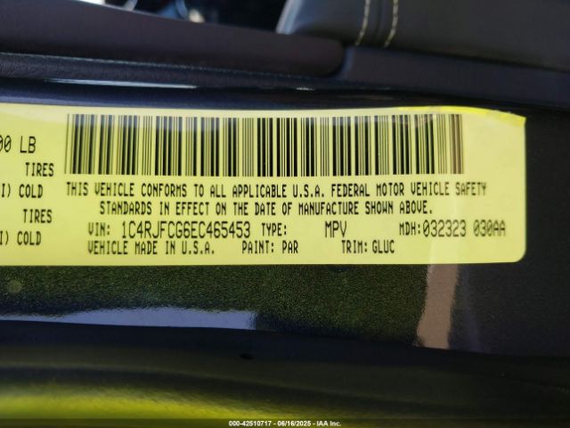 2014 JEEP GRAND CHEROKEE 1C4RJFCG6EC465453 Photo 8