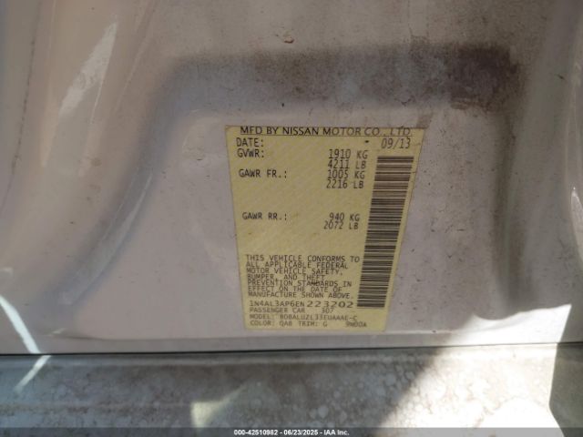 1N4AL3AP6EN223202 Nissan Altima