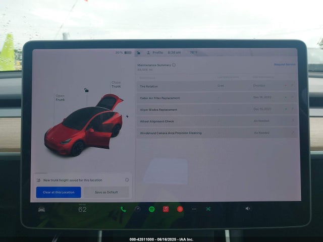 2021 Tesla Model Y Long Range Dual Motor All-wheel Drive მანქანა იყიდება აუქციონზე, vin: 5YJYGDEE3MF092447, აუქციონის ნომერი: 42511000