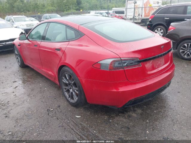 2021 TESLA MODEL S 5YJSA1E53MF428488 Photo 2