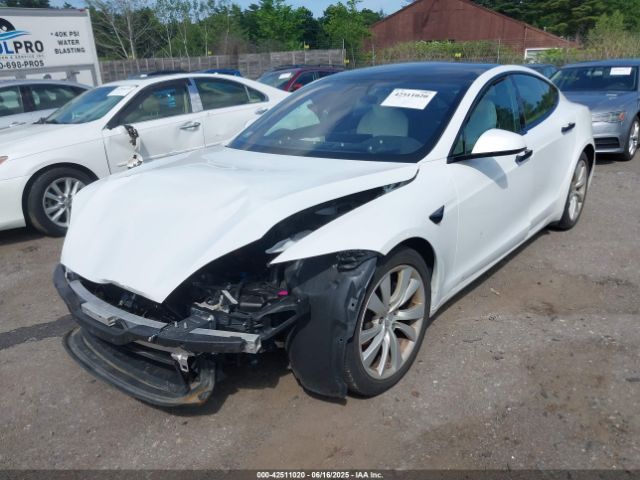 2021 TESLA MODEL S 5YJSA1E57MF428512 Photo 1