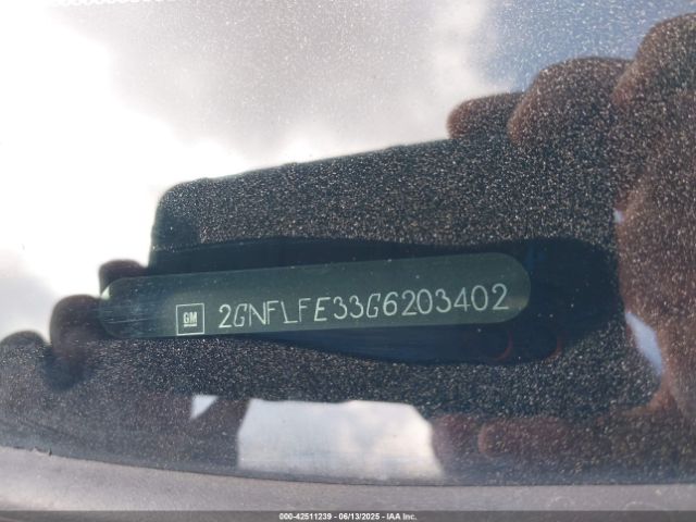 2GNFLFE33G6203402 Chevrolet lfx - sidi, vvt, e85 max, aluminum