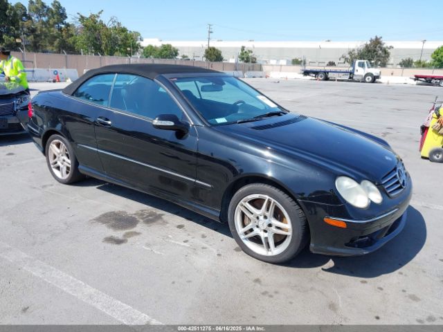 2005 MERCEDES-BENZ CLK 500 WDBTK75G05T044607