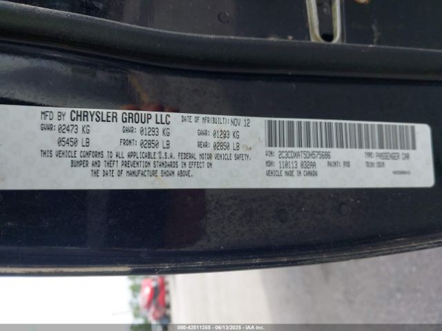 2013 DODGE CHARGER 2C3CDXAT5DH575686 Photo 8