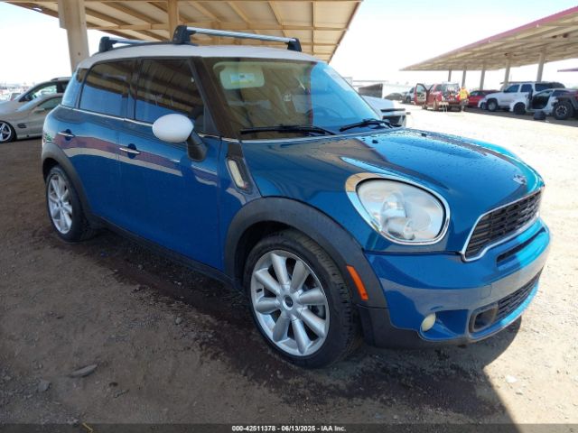 2011 MINI COOPER S COUNTRYMAN WMWZC3C54BWL78925