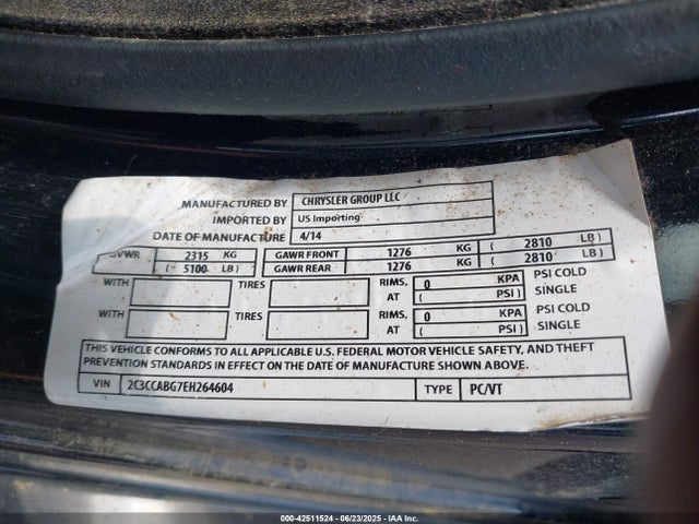 2C3CCABG7EH264604 Chrysler 300