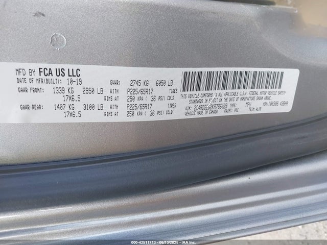 Dodge Grand Caravan 2019 2C4RDGEG2KR786029 Image 9