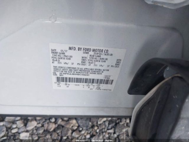 2FMPK4J80HBC04243 Ford Edge