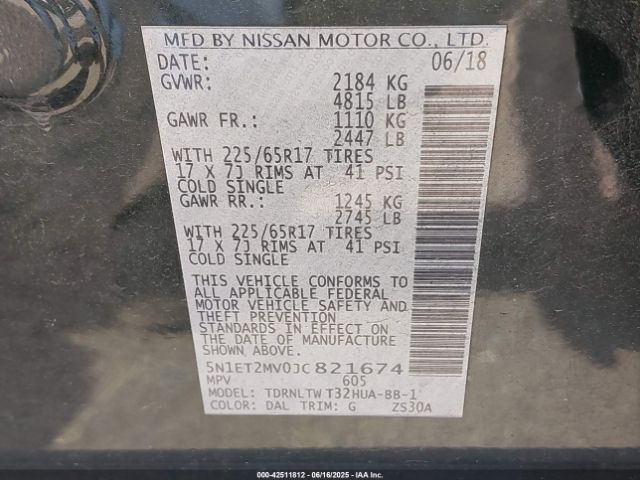 2018 NISSAN ROGUE HYBRID 5N1ET2MV0JC821674 Photo 8