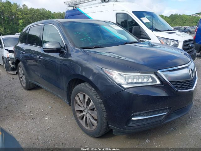 2016 ACURA MDX 5FRYD3H4XGB004468 Photo 0