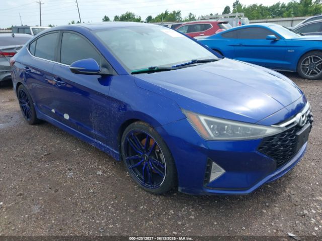 2019 HYUNDAI ELANTRA KMHD04LB0KU887919