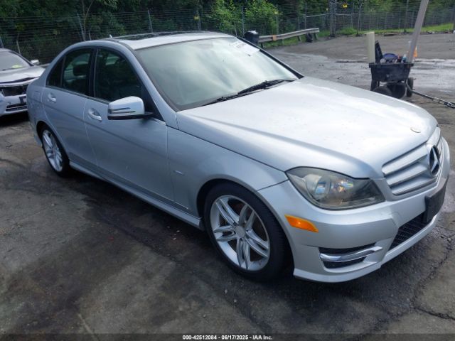 2012 MERCEDES-BENZ C 250 WDDGF4HBXCR218205 Photo 0