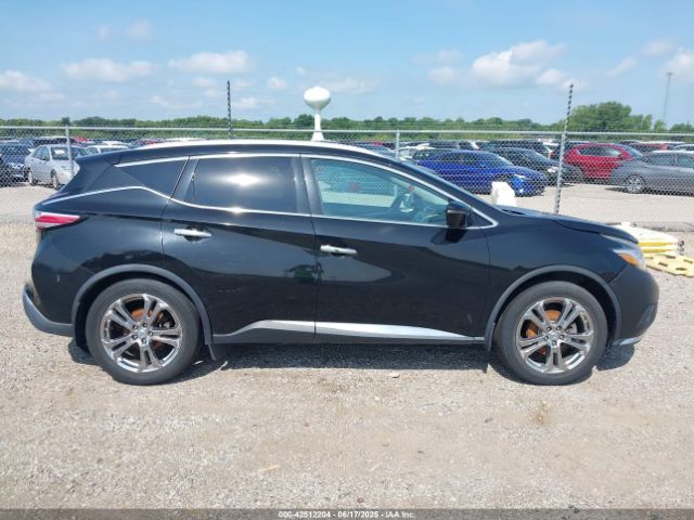 5N1AZ2MH6FN286787 Nissan Murano Platinum