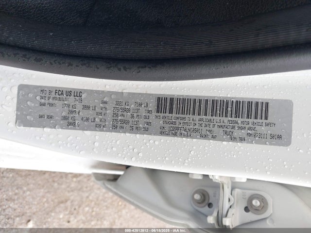 RAM 2020 2020 1C6SRFFT0LN105011 Image 9