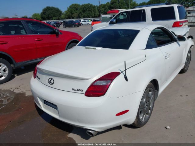 2006 LEXUS SC 430 JTHFN48Y769007480 Photo 3