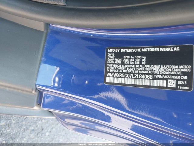 2020 MINI HARDTOP WMWXR5C07L2L84068 Photo 8