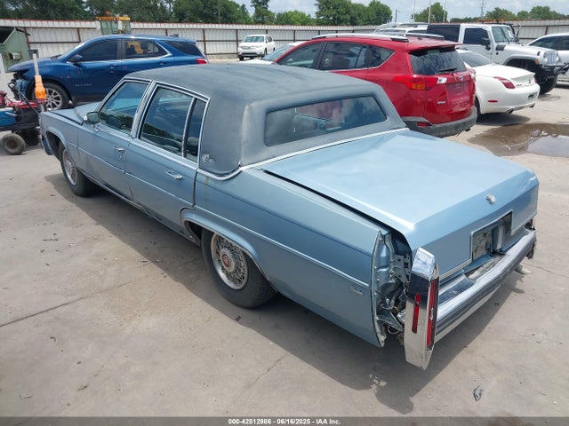 1987 CADILLAC BROUGHAM 1G6DW51Y8H9754887 Photo 2