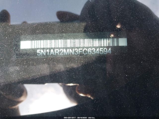5N1AR2MN3FC634594 Nissan Pathfinder