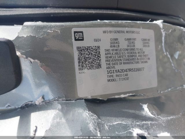 2024 CHEVROLET CORVETTE STINGRAY 1G1YA2D47R5116877 Photo 8