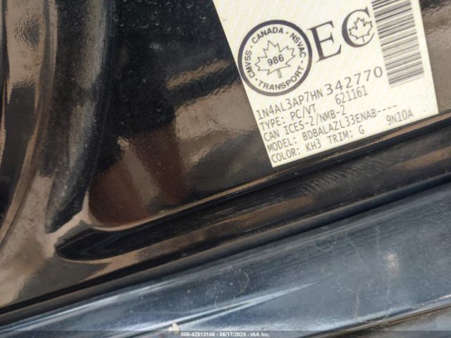 2017 NISSAN ALTIMA 1N4AL3AP7HN342770 Photo 8