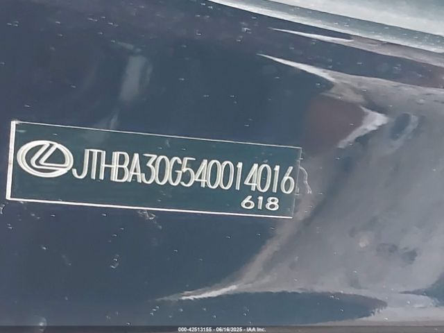 2004 LEXUS ES 330 JTHBA30G540014016 Photo 8