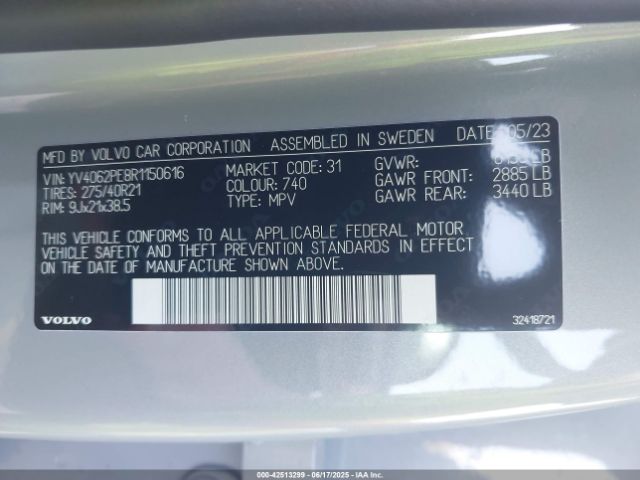 2024 VOLVO XC90 YV4062PE8R1150616 Photo 8