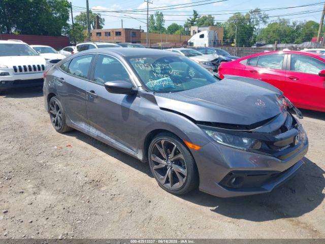 2021 HONDA CIVIC 2HGFC2F83MH507455