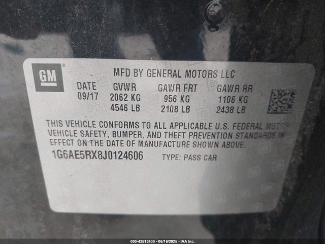 2018 CADILLAC ATS 1G6AE5RX8J0124606 Photo 8