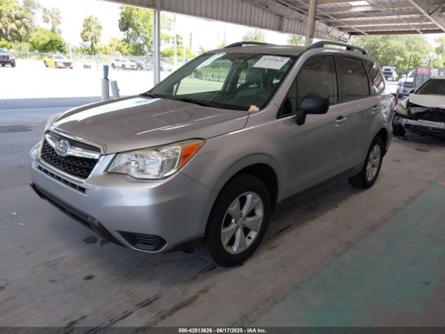 2016 SUBARU FORESTER JF2SJABC3GH438317 Photo 1