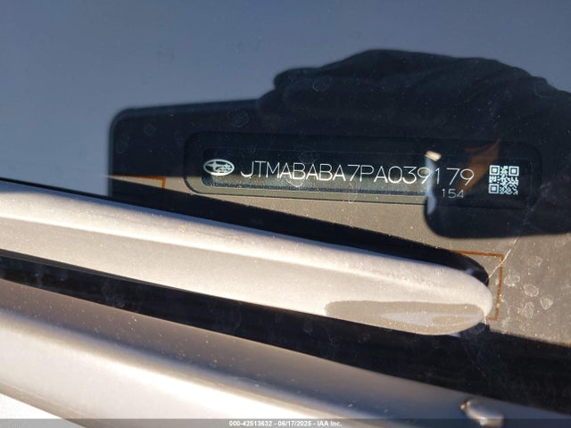 JTMABABA7PA039179 Subaru 1ym motor