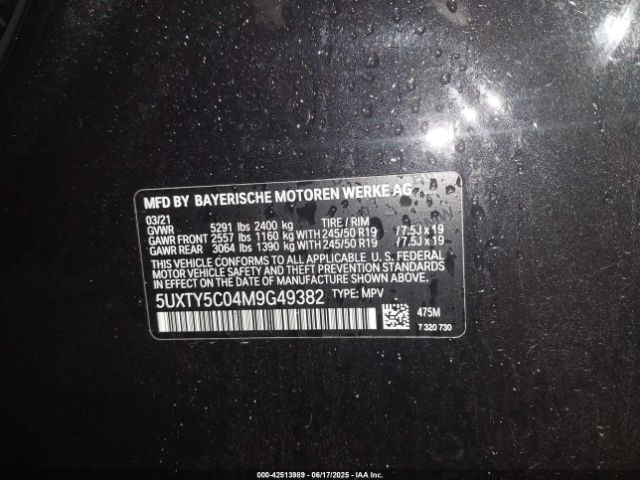 2021 BMW X3 5UXTY5C04M9G49382 Photo 8