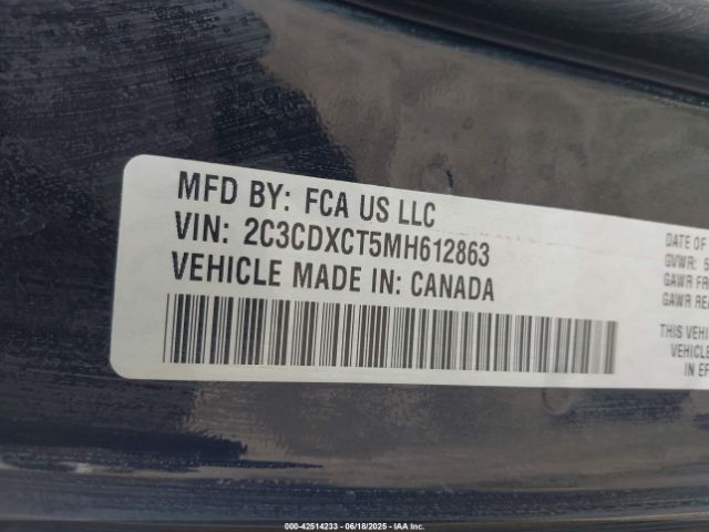 2021 DODGE CHARGER 2C3CDXCT5MH612863 Photo 8