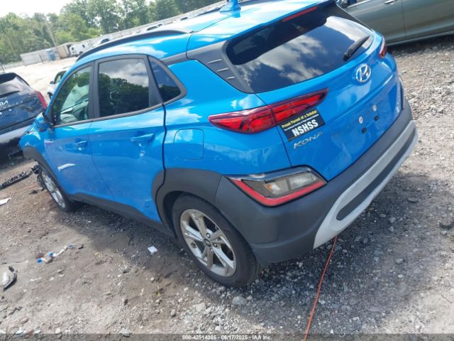 2022 HYUNDAI KONA KM8K62AB6NU803457 Photo 2