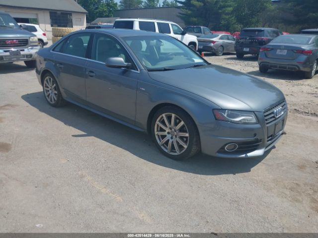 2012 AUDI A4 WAUFFAFL4CN020434