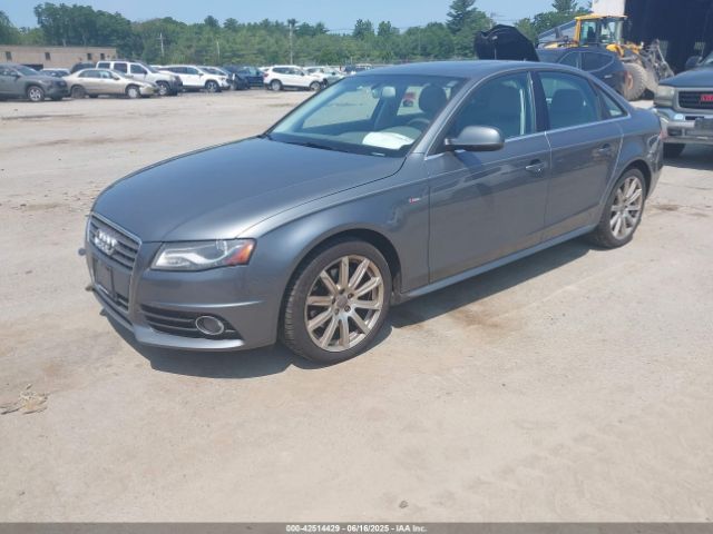 2012 AUDI A4 WAUFFAFL4CN020434 Photo 1