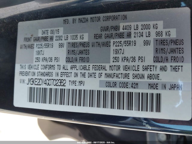 JM3KE2DY4G0702362 Mazda py