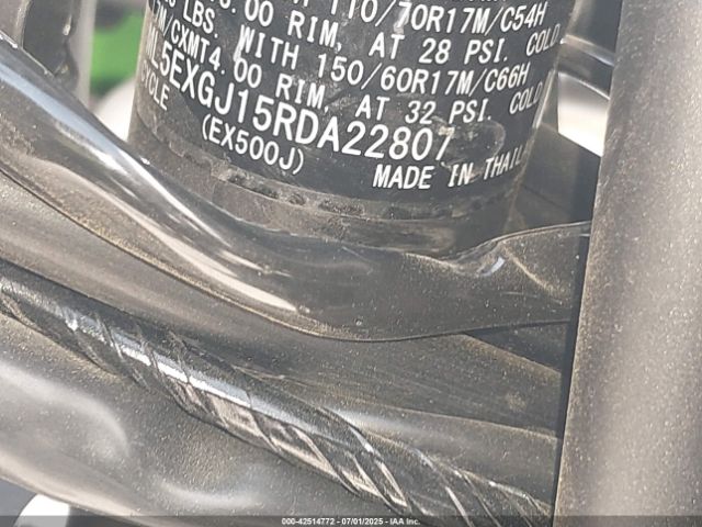 2024 KAWASAKI EX500 ML5EXGJ15RDA22807 Photo 9