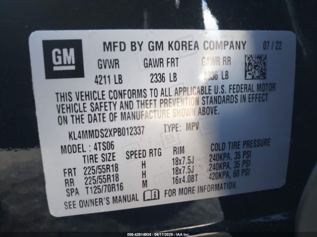 2023 BUICK ENCORE GX KL4MMDS2XPB012337 Photo 8