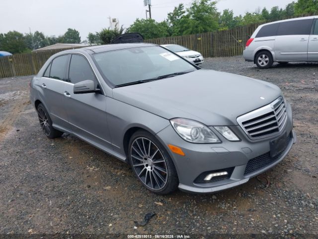 2011 MERCEDES-BENZ E 550 WDDHF9AB9BA407503
