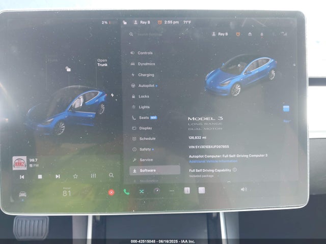 2018 TESLA MODEL 3 5YJ3E1EBXJF097855 Photo 6