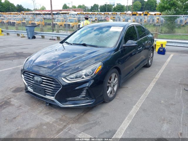 2018 HYUNDAI SONATA 5NPE34AF1JH690479 Photo 1