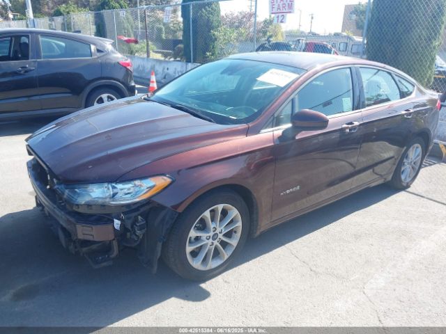 2019 FORD FUSION HYBRID 3FA6P0LU2KR200214 Photo 1