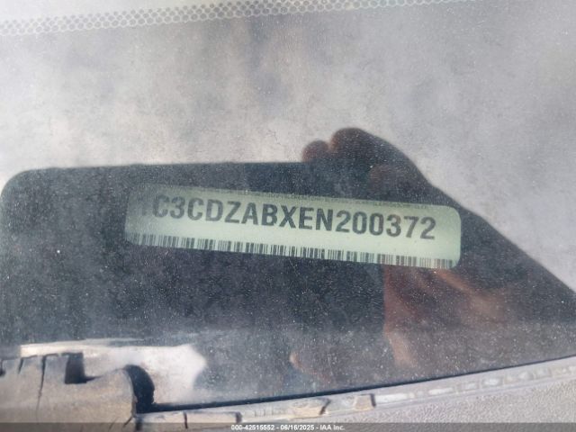 1C3CDZABXEN200372 Dodge Avenger
